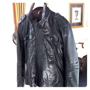 J J.Lindeberg Leather jacket XL